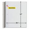 Five Star Style Wirebound Notebook, 1-Subject, Medium/College Rule, Random Cover Colors, 80 11x8.5 Sheets 820156F